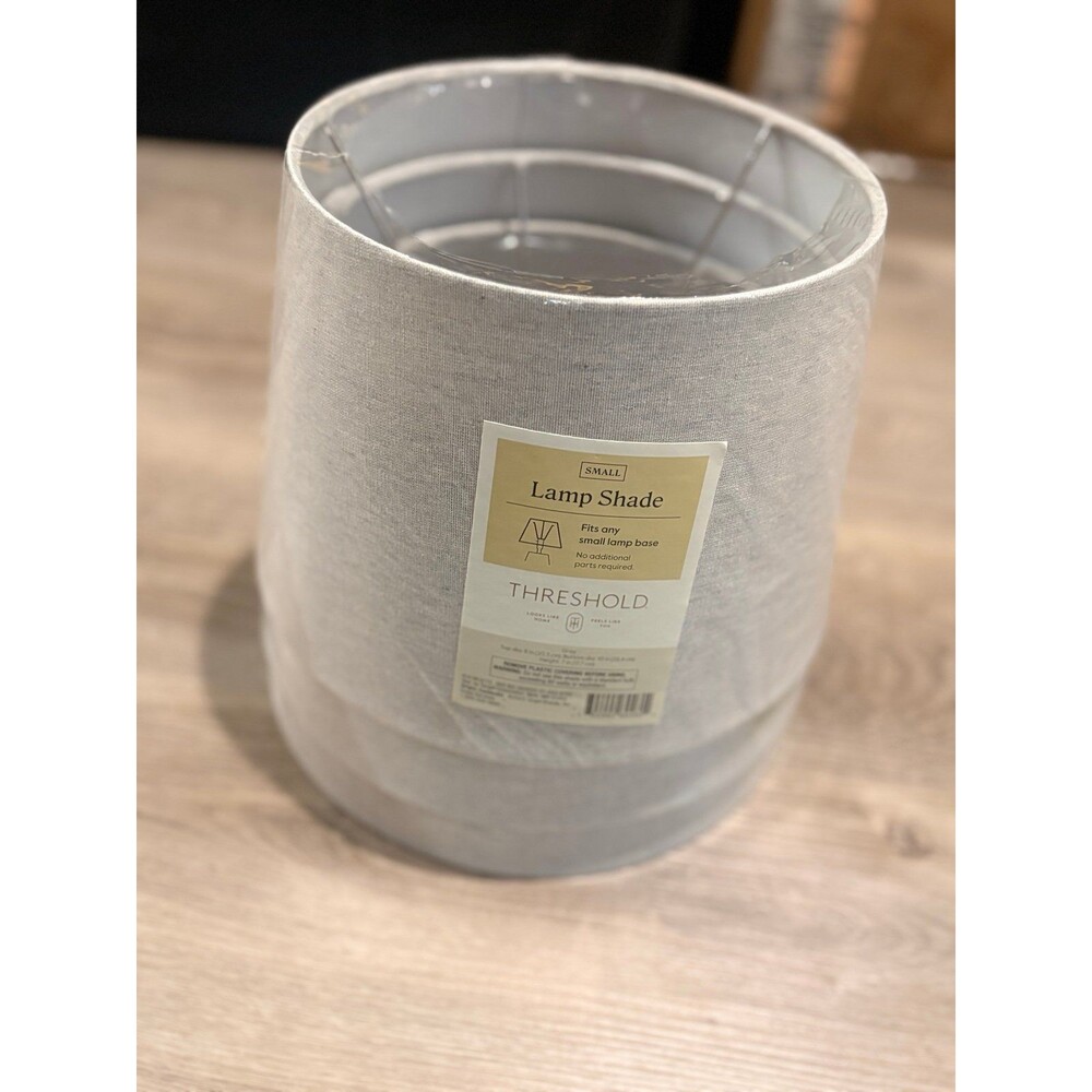 Threshold - small lamp shade - Grey colored NEW‎